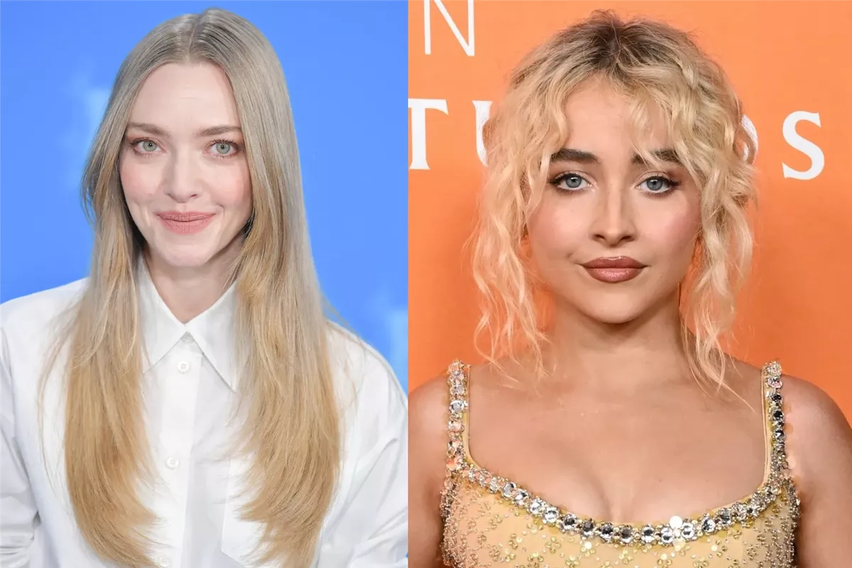 <strong>سابرينا كاربنتر مطربة أغنية Espresso والممثلة أماندا سيفريد بطلة سلسلة فيلم Mamma Mia</strong>