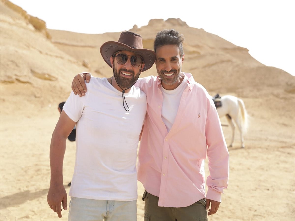<strong>النجوم أحمد فهمي و أحمد فهمي</strong>