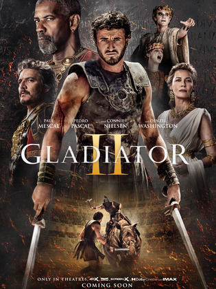 <strong>دينزل واشنطن و بول ميسكال على صورة أفيش فيلم Gladiator 2</strong>