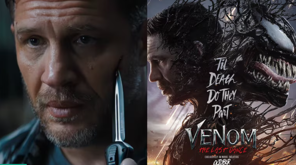 <strong>فيلم Venom 3 المعروف بأسم Venom: The Last Dance و توم هاردي بطل الفيلم وسلسلة Venom</strong>