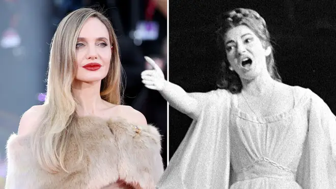 <strong>مطربة الأوبرا العالمية الراحلة ماريا كالاس والممثلة الأمريكية أنجلينا جولي</strong>