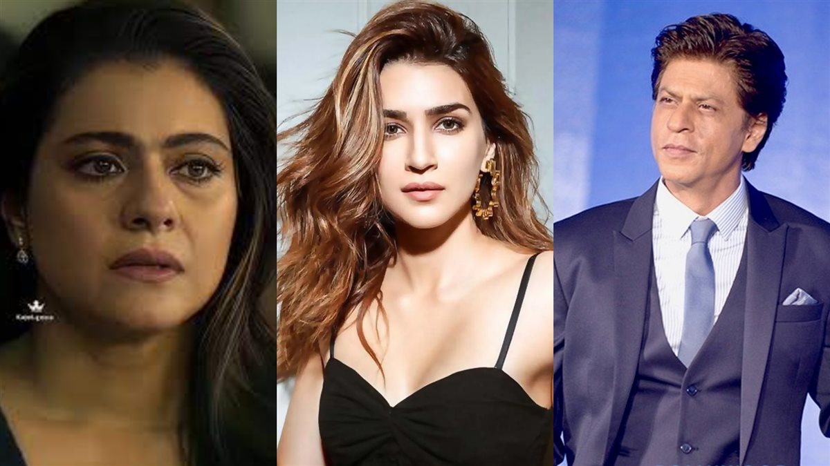 <strong>شاه روخ خان و كريتي سانون و كاجول أبطال الفيلم الهندي الشهير Dilwale</strong>