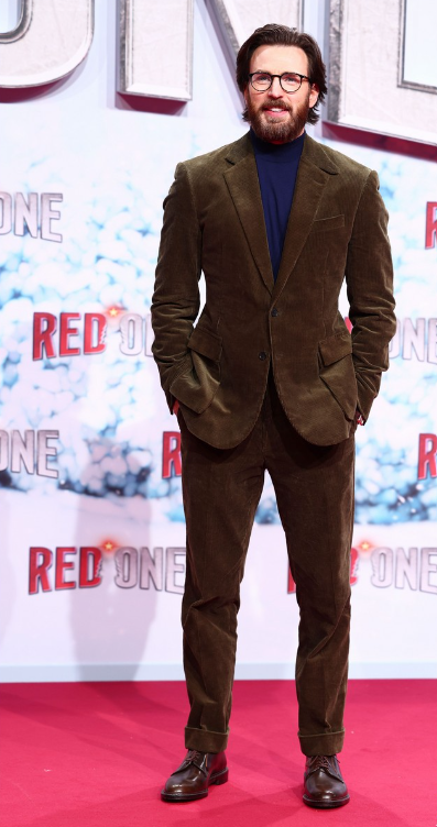 <strong>كريس إيفانس بطل الفيلم الجديد Red One في العرض الخاص للفيلم بـ ألمانيا</strong>