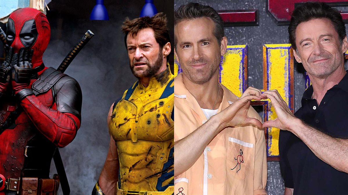 <strong>نجوم هوليوود هيو جاكمان و رايان رينولدز وصورتهم في فيلمهم الشهير Deadpool & Wolverine</strong>