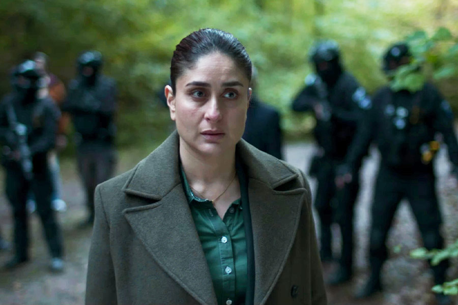 <strong>كارينا كابور خان في فيلمها الجديد The Buckingham Murders</strong>