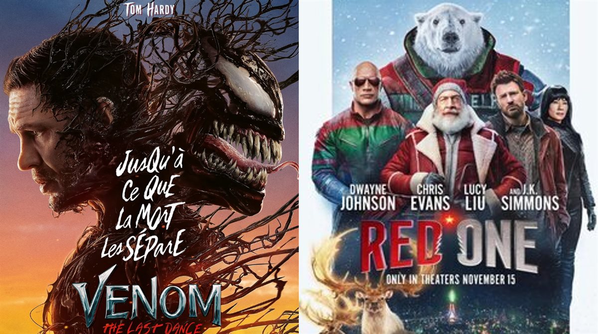 <strong>أفلام Red One و Venom 3 المعروف بـ أسم Venom The Last Dance</strong>