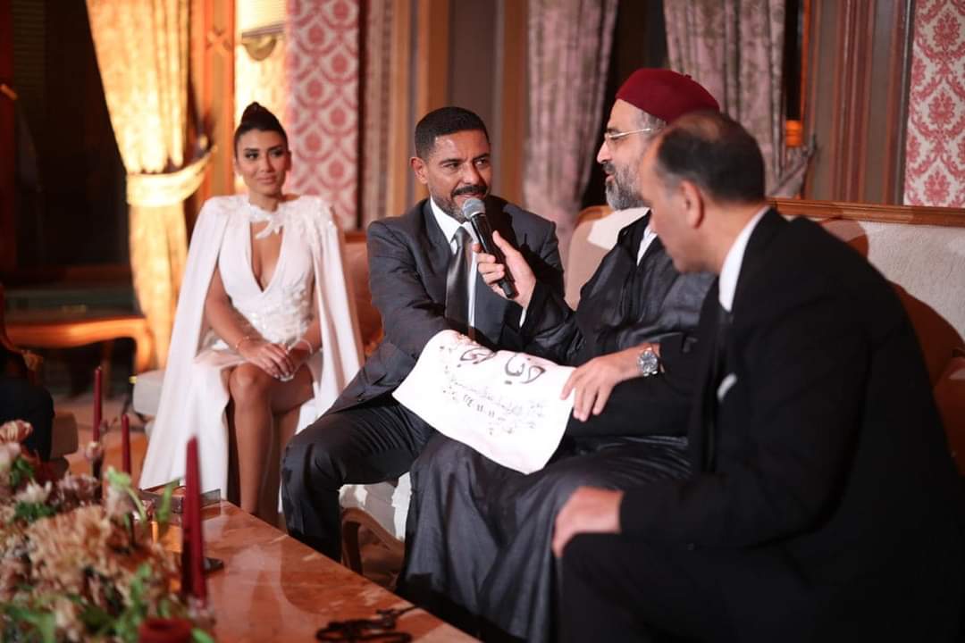 <strong>صور من حفل قران الموسيقار المصري هاني فرحات و دنيا جمعة</strong>