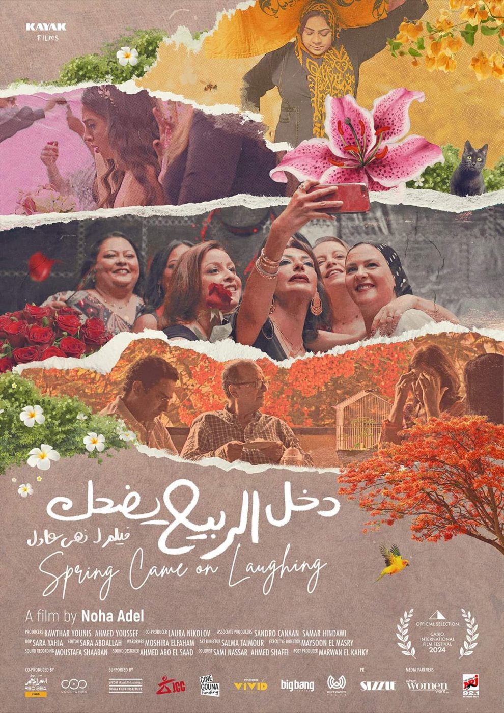 <strong>صورة أفيش فيلم دخل الربيع يضحك</strong>