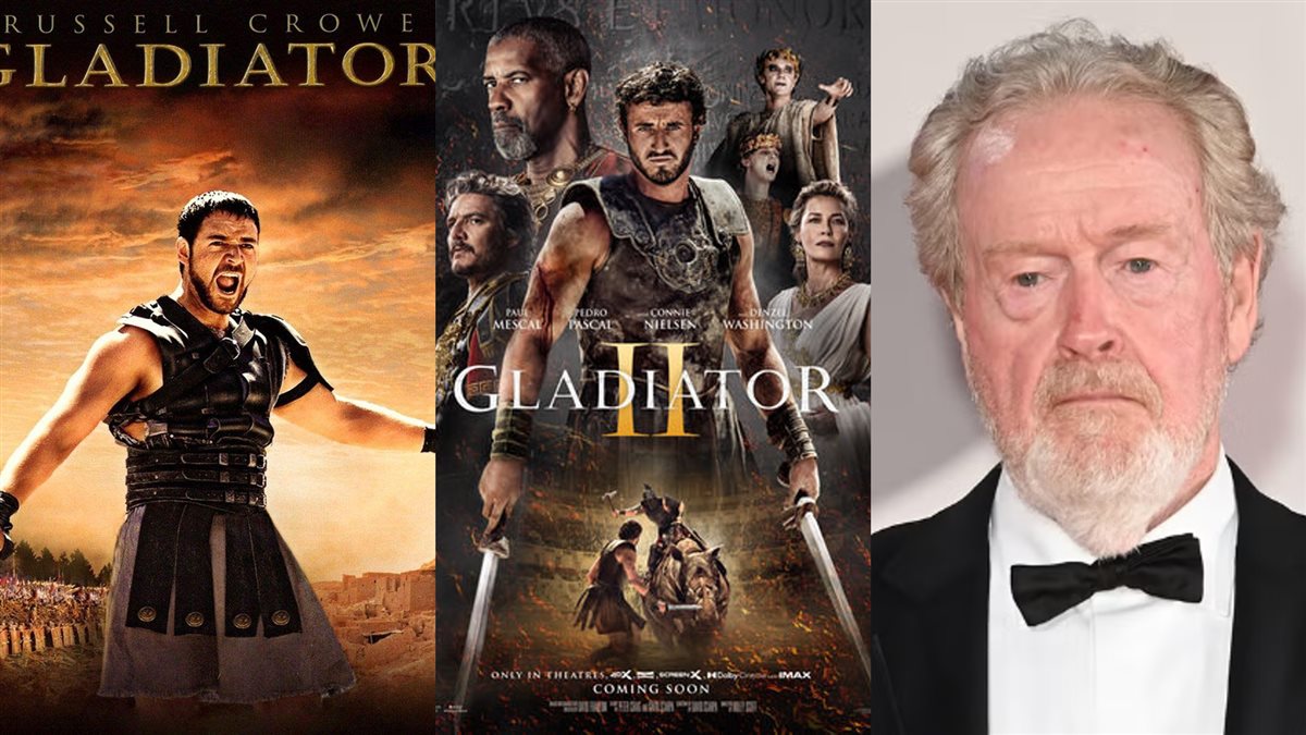 <strong>ريدلي سكوت مخرج سلسلة أفلام Gladiator و Gladiator 2 والذي سيخرج أيضاً فيلم 3 Gladiator</strong>