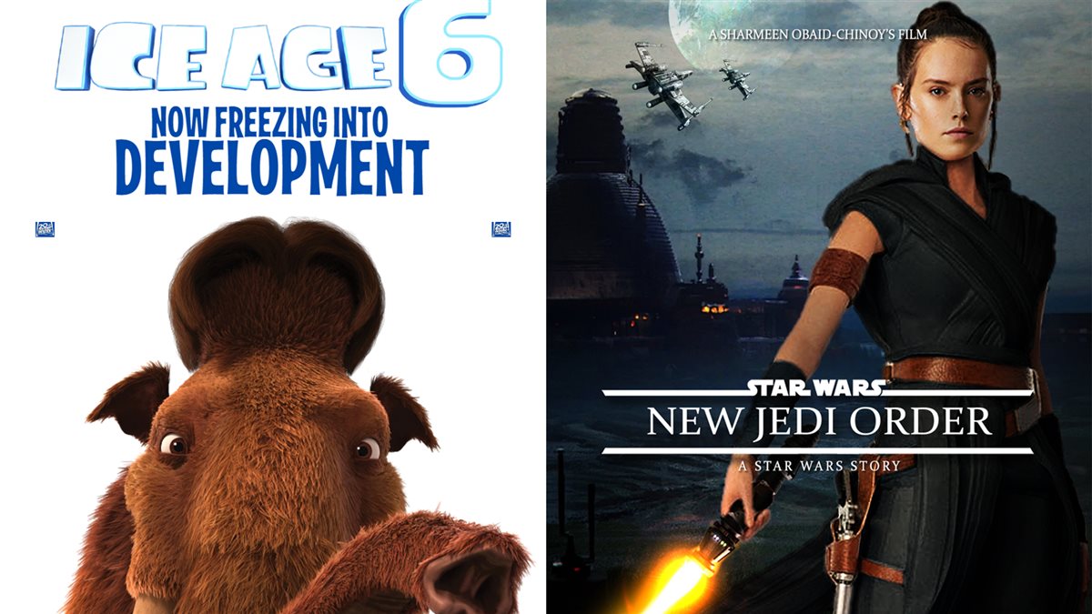 <strong>أفلام Star Wars: New Jedi Order و Ice Age 6</strong>