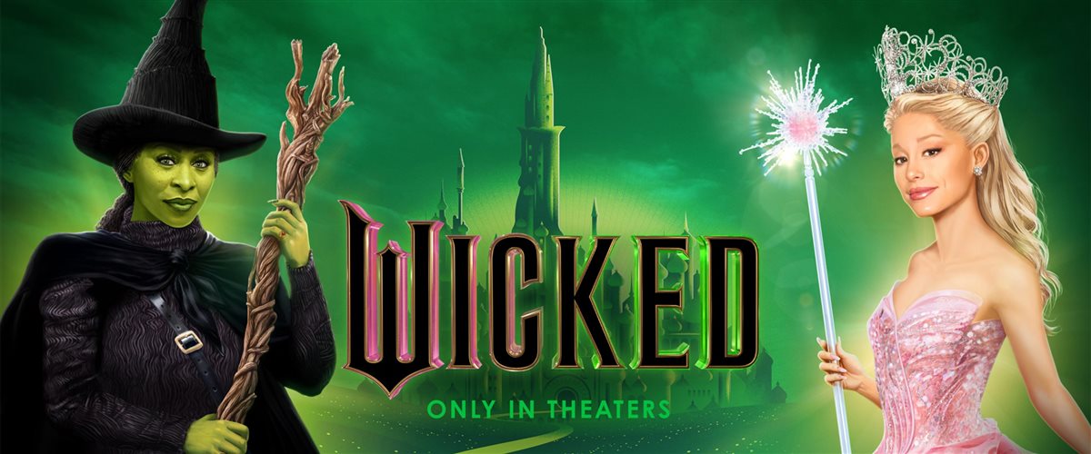 <strong>الفنانات أريانا جراندي و سينثيا إيريفو على صورة أفيش فيلم Wicked</strong>