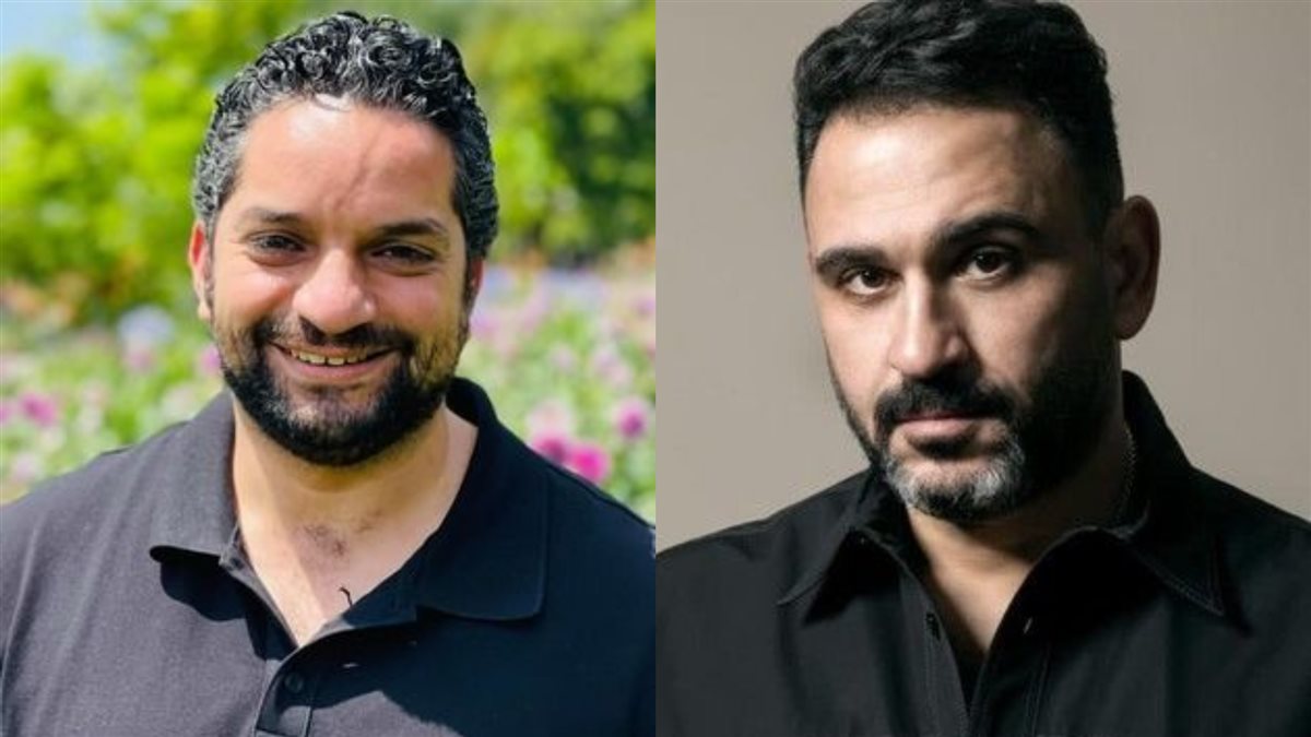 <strong>الممثل أكرم حسني والمنتج الشهير كريم أبو ذكري</strong>
