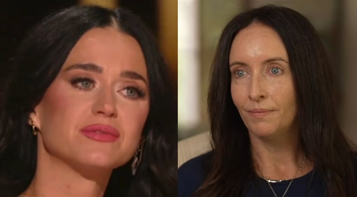 <strong>مصممة الأزياء الأسترالية كاتي تايلور والمطربة الأمريكية كاتي بيري</strong>