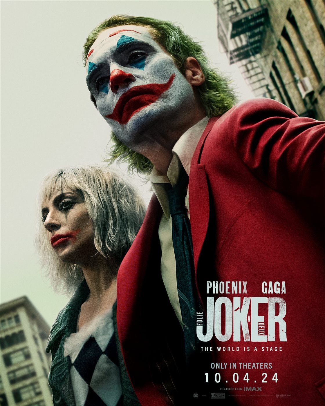 <strong>صورة أفيش فيلم Joker 2 المعروف بـ أسم Joker: Folie à Deux</strong>
