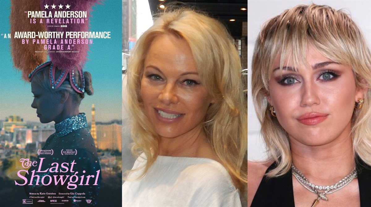 <strong>المطربة مايلي سايرس والممثلة باميلا أندرسون وفيلمها The Last Showgirl</strong>