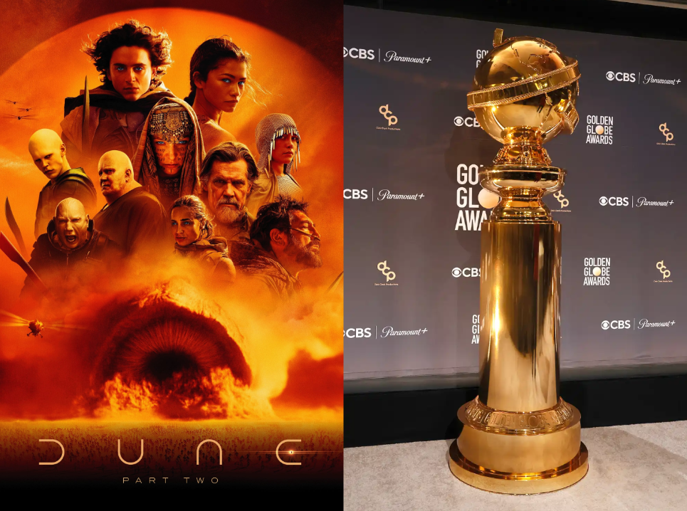 <strong>جائزة الـ جولدن جلوب الذهبية وفيلم Dune Part 2</strong>