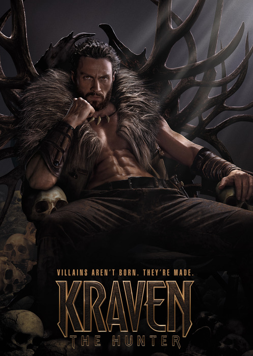 <strong>آرون تايلور جونسون على صورة أفيش فيلم Kraven the Hunter</strong>