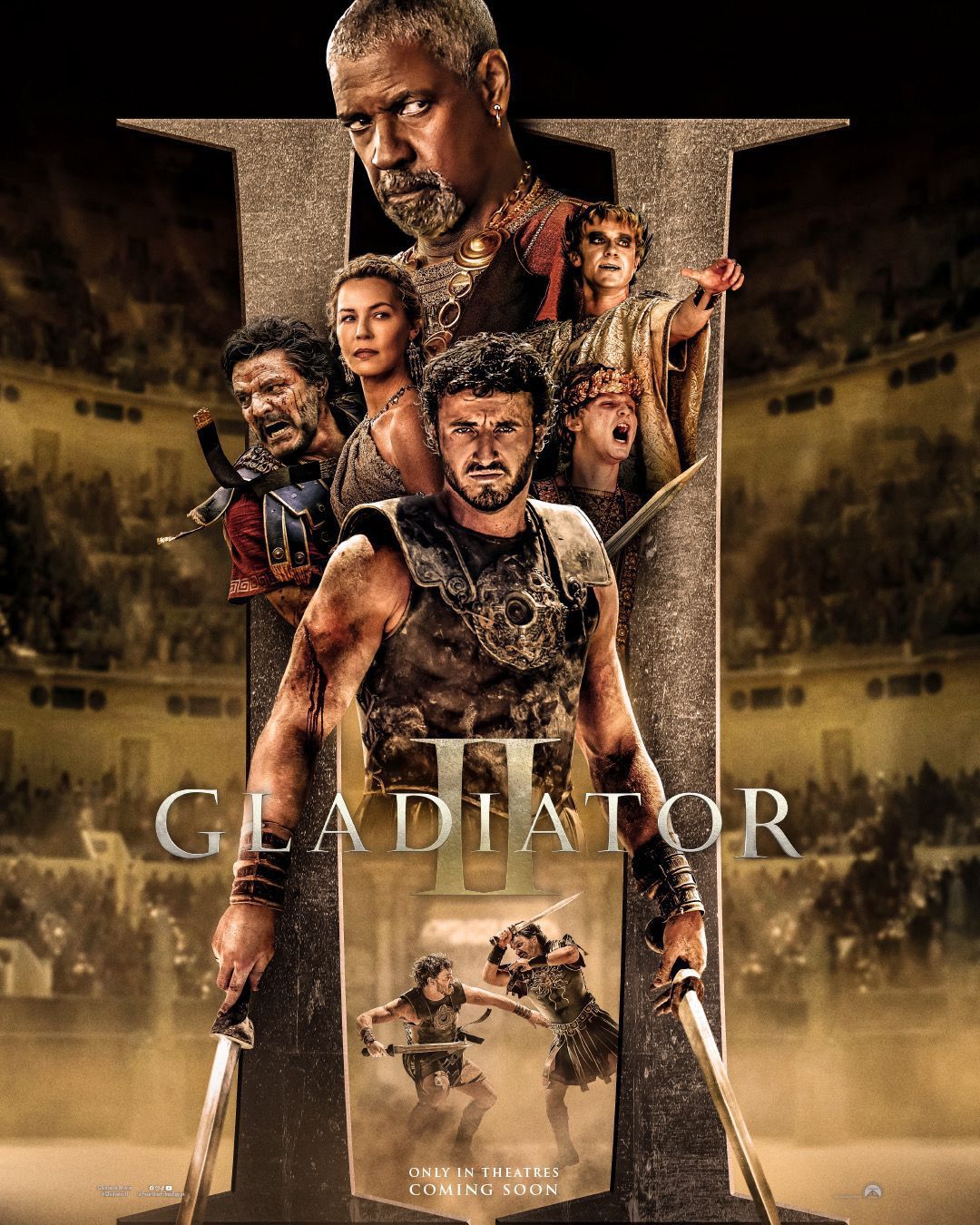 <strong>صورة أفيش فيلم Gladiator 2</strong>