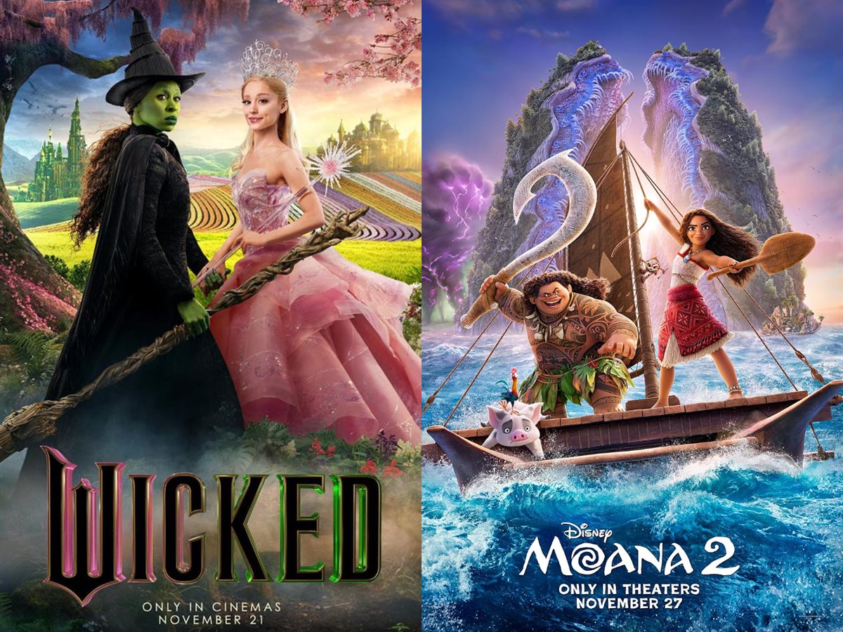 <strong>أفلام Moana 2 و Wicked</strong>