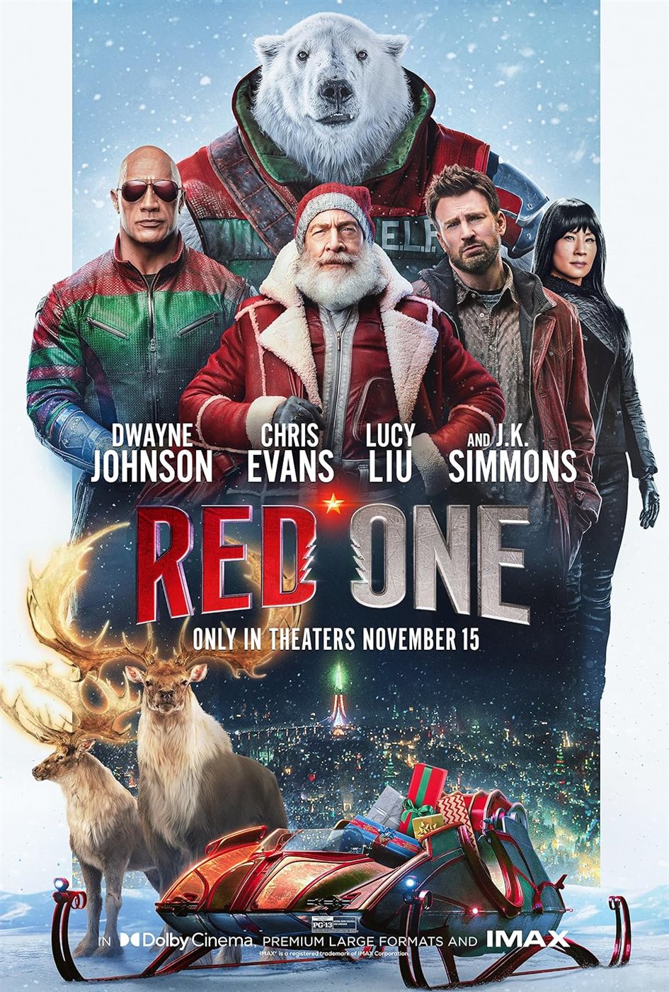 <strong>صورة أفيش فيلم Red One</strong>