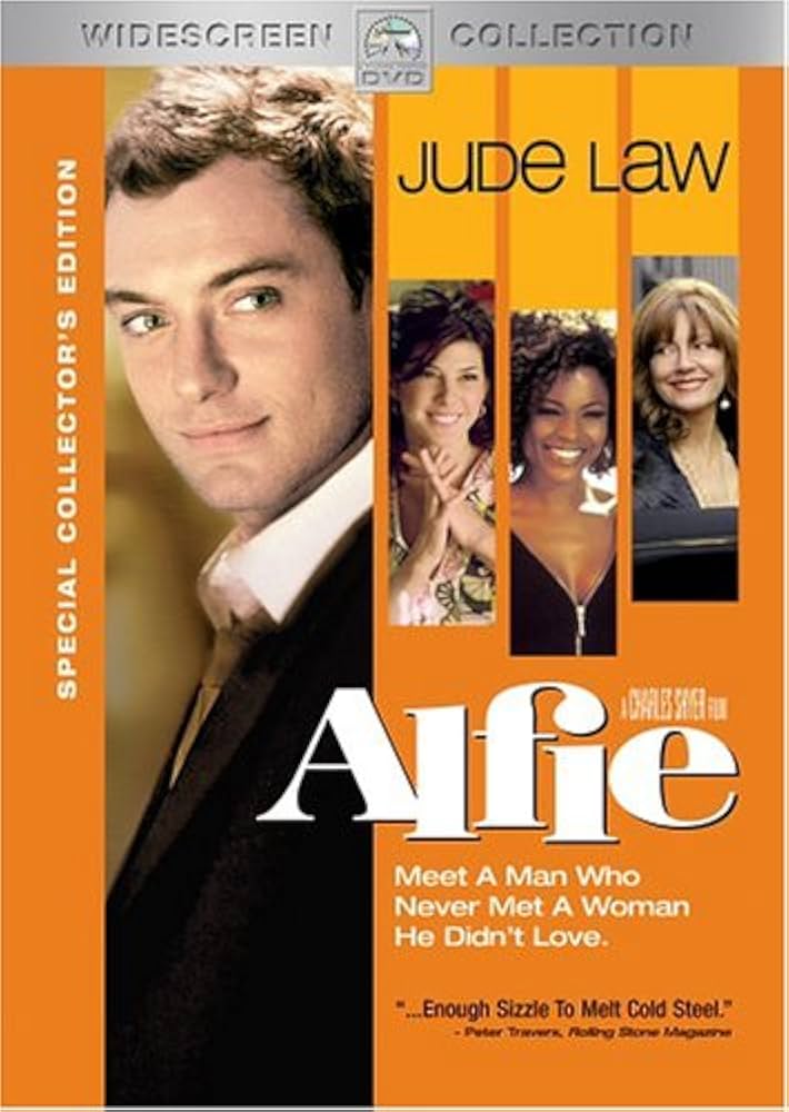 <strong>جود لو على صورة أفيش فيلمه الشهير Alfie</strong>