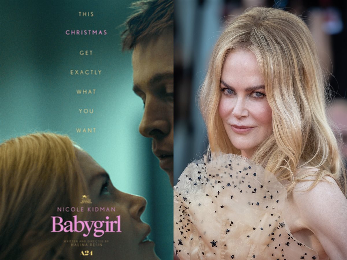 <strong>نيكول كيدمان وصورتها على أفيش فيلمها الجديد Babygirl</strong>