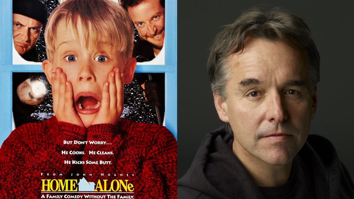 <strong>كريس كولومبوس مخرج فيلم Home Alone وصورة أفيش الفيلم</strong>