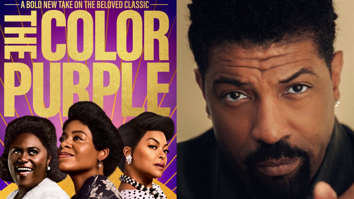 <strong>ديون كول بطل فيلم The Color Purple وصورة أفيش الفيلم</strong>