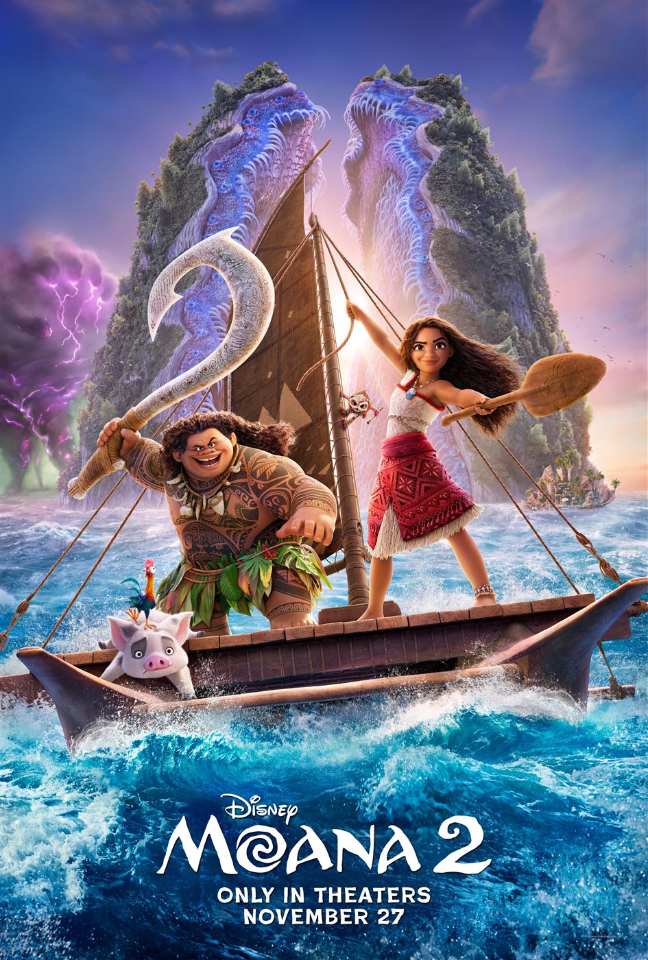 <strong>صورة أفيش فيلم الرسوم المتحركة Moana 2 من إنتاج شركة Disney</strong>