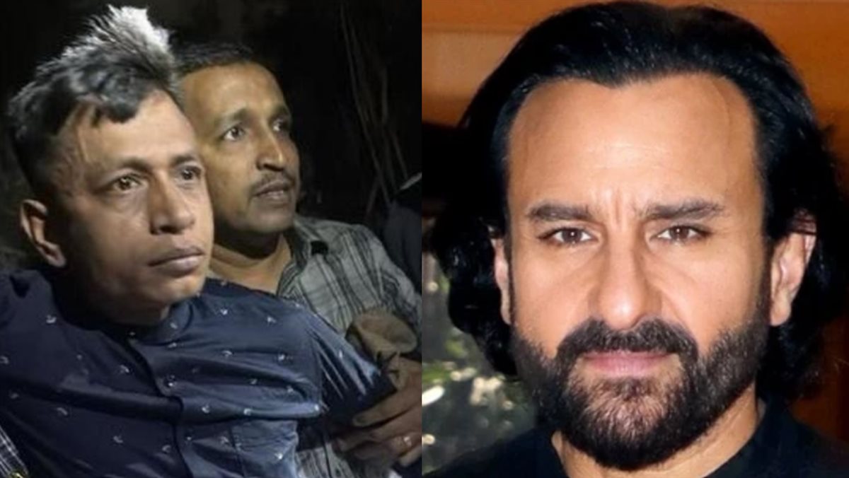 <strong>الممثل الهندي سيف علي خان والمتهم البنجلاديشي المتهم بطعنه ومحاولة قتله</strong>