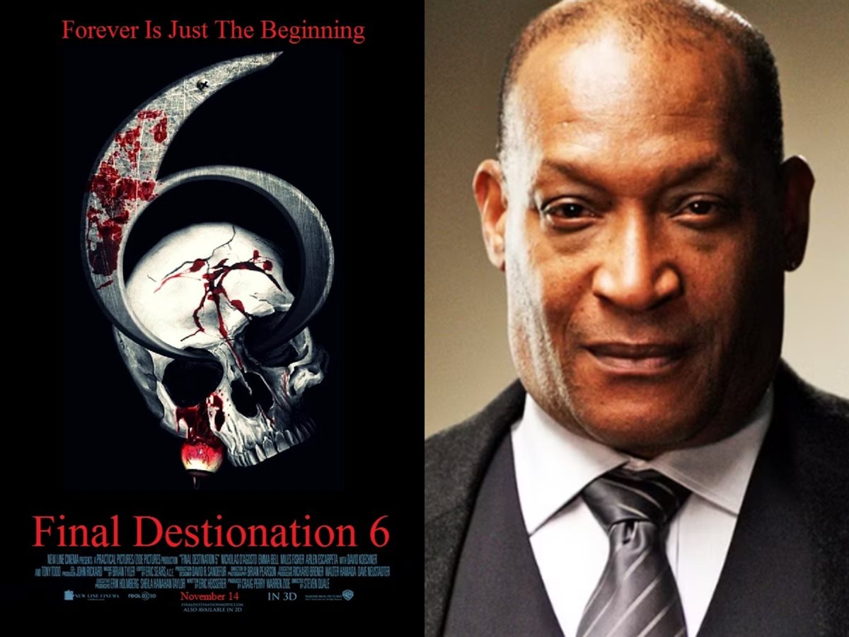 <strong>الممثل الراحل توني تود بطل فيلم 6 Final Destination المعروف بـ أسم Final Destination: Bloodlines وصورة أفيش الفيلم</strong>