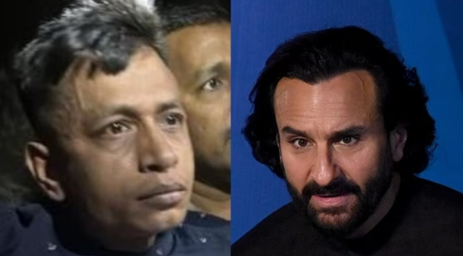 سيف علي خان والمتهم بطعنه المواطن البنجلاديشي محمد شريف الإسلام شهزاد