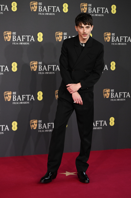<strong>تيموثي شالامي في في حفل توزيع جوائز البافتا BAFTA Awards 2025 لدورته الـ 78 </strong>