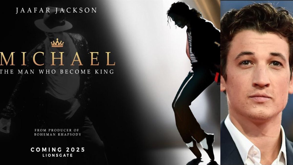 <strong>مايلز تيلر بطل الفيلم الجديد Michael وصورة أفيش الفيلم</strong>