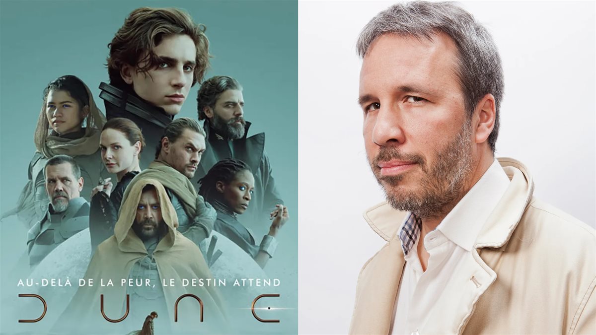 <strong>دينيس فيلنوف مخرج سلسلة افلام Dune وصورة افيش الجزء الأول من السلسلة</strong>