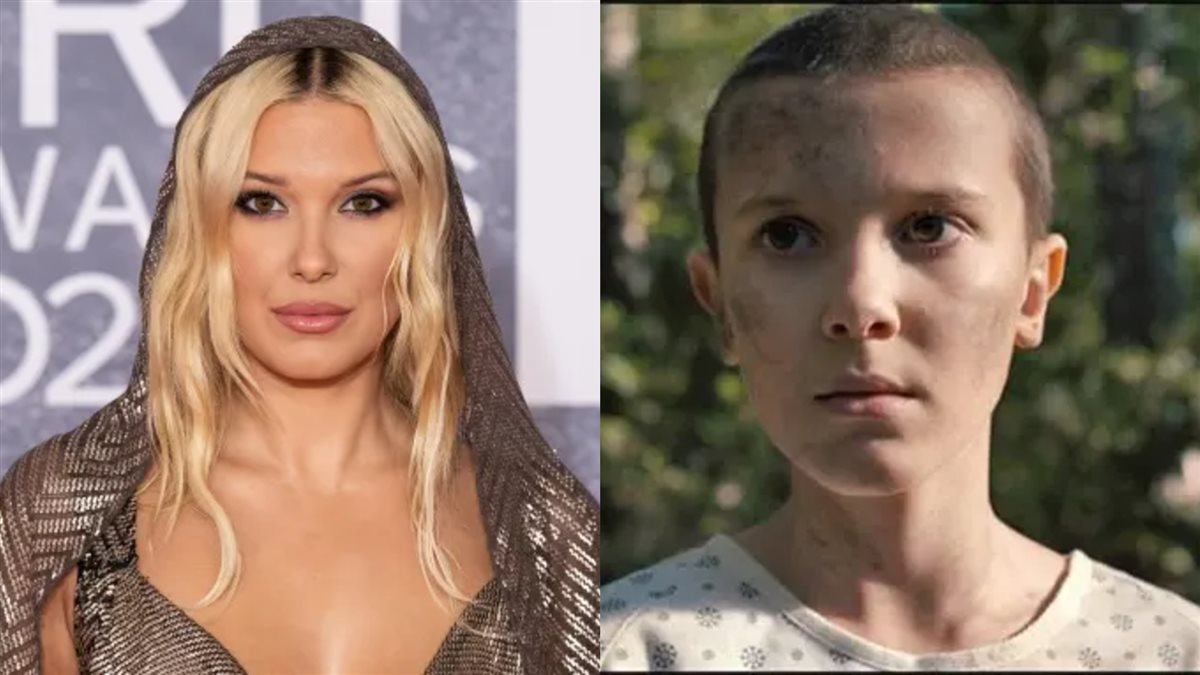<strong>ميلي بوبي براون وهي طفلة في مسلسل Stranger Things ومظهرها الجديد بعد نضوجها الذي أثار الجدل لدى الجماهير والصحافة</strong>