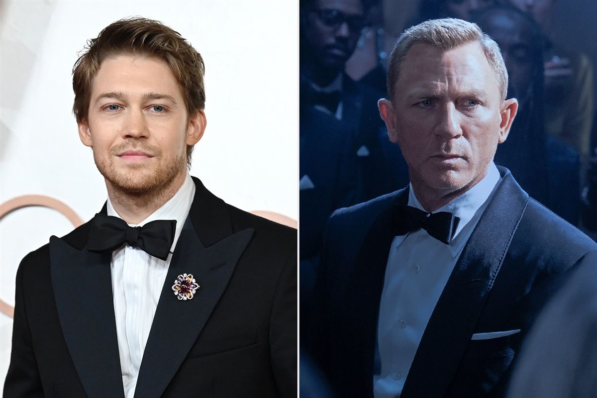 <strong>دانيال كريج البطل السابق لسلسلة أفلام James Bond و جو ألوين</strong>