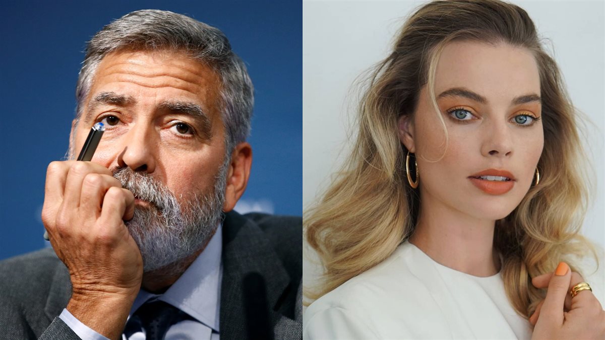 <strong>مارجوت روبي و جورج كلوني</strong>