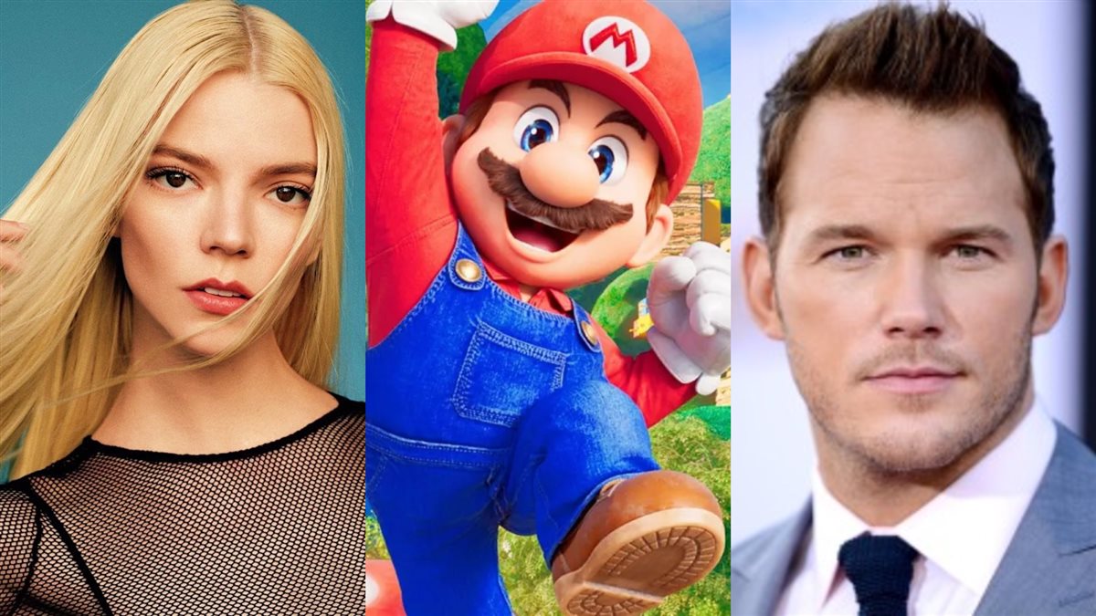 <strong>كريس برات و أنيا تايلور جوي أبطال الجزء الأول والثاني افلام الرسوم المتحركة The Super Mario Bros. Movie و 2 The Super Mario Bros. Movie</strong>
