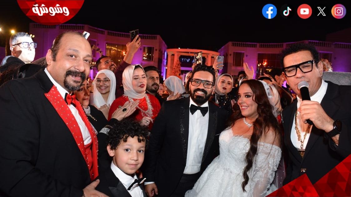 حفل زفاف شقيقة زوجة محمد ثروت