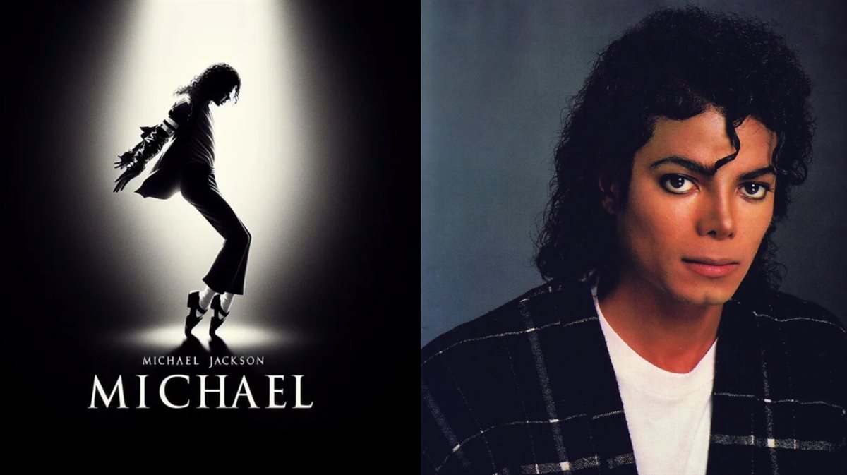 مايكل جاكسون وصورة أفيش الفيلم الوثائقي Michael