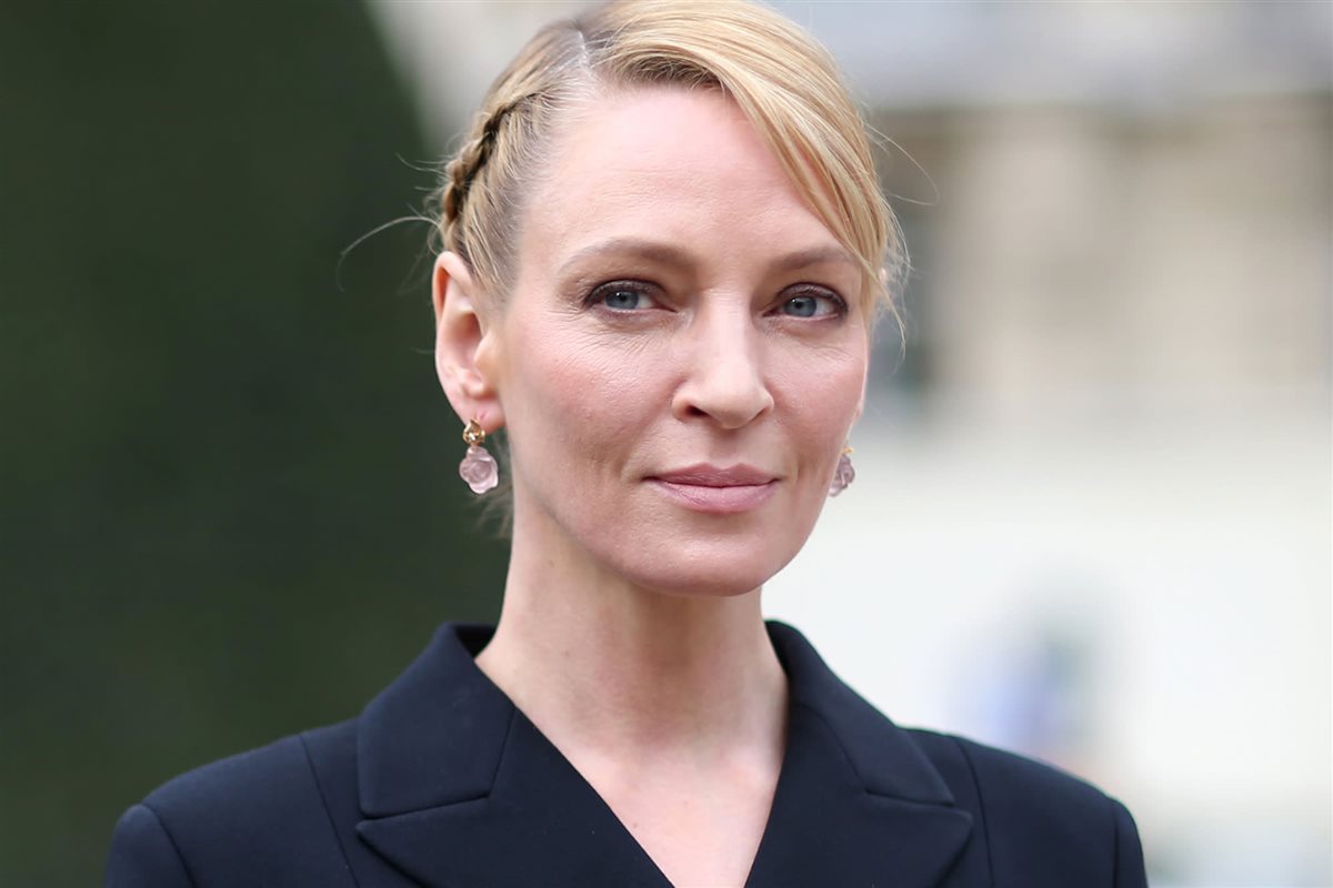 الممثلة الأمريكية أوما ثورمان بطلة أفلام Kill Bill الشهيرة