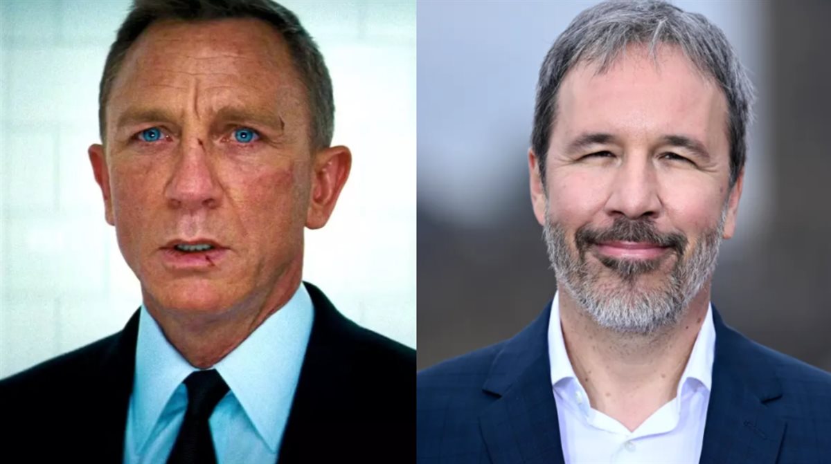 المخرج العالمي دينيس فيلنوف والممثل دانيال كريج صاحب شخصية “جيمس بوند” في سلسلة أفلام James Bond