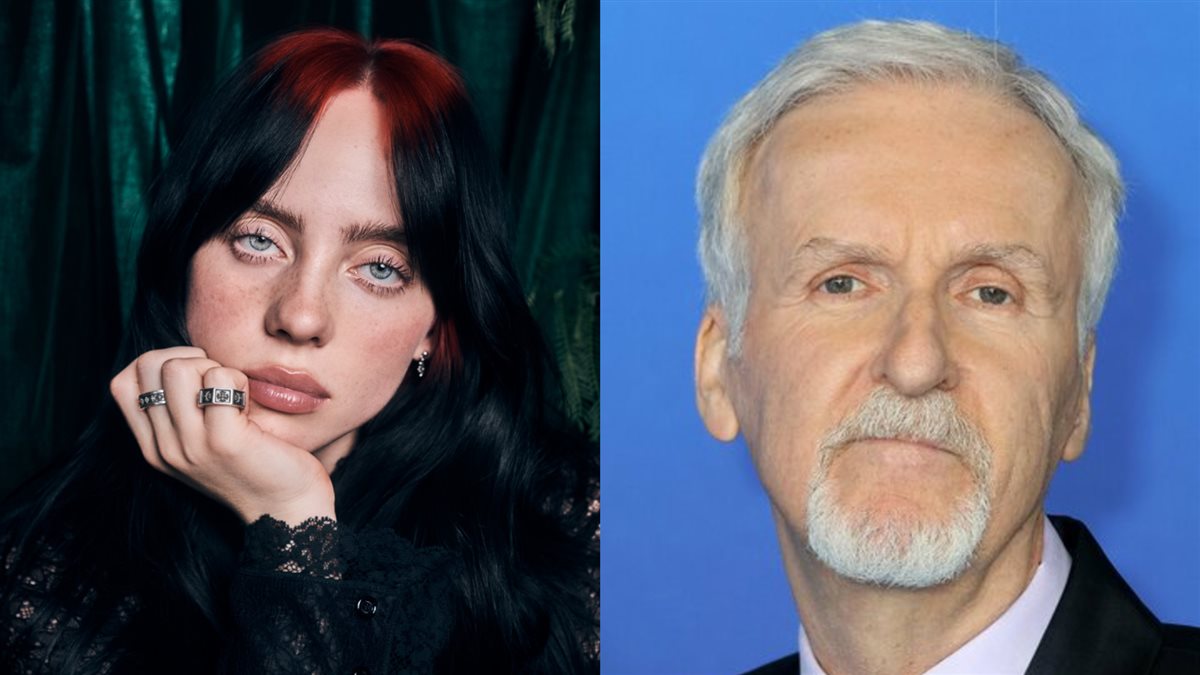 جيمس كاميرون مخرج أفلام Titanic و Avatar الشهيرة والمطربة بيلي إيليش