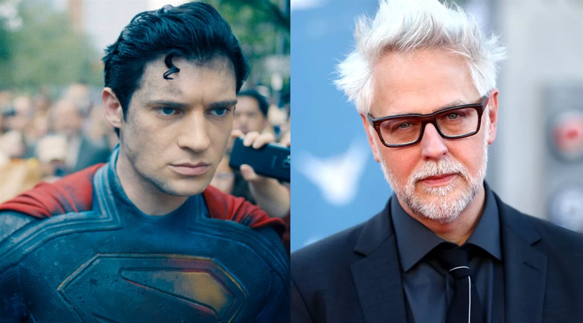 جيمس جان مخرج الفيلم الجديد Superman وبطله ديفيد كورينسويت في شخصية البطل الخارق “سوبرمان”