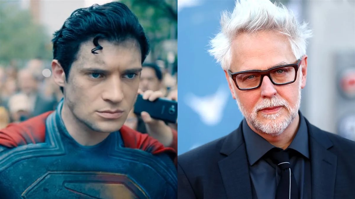 جيمس جان مخرج فيلم Superman والممثل ديفيد كورينسويت بطل الفيلم في شخصية البطل الخارق “سوبرمان”