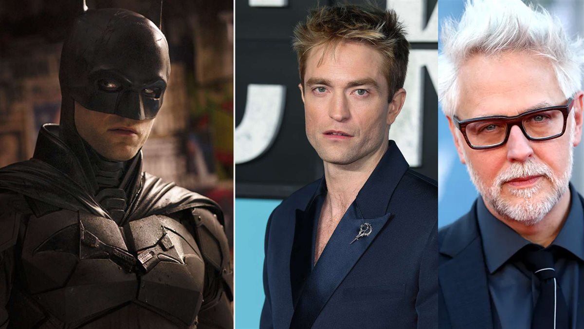 جيمس جان والممثل روبرت باتينسون بطل الفيلم الجديد The Batman 2 في شخصية “باتمان”