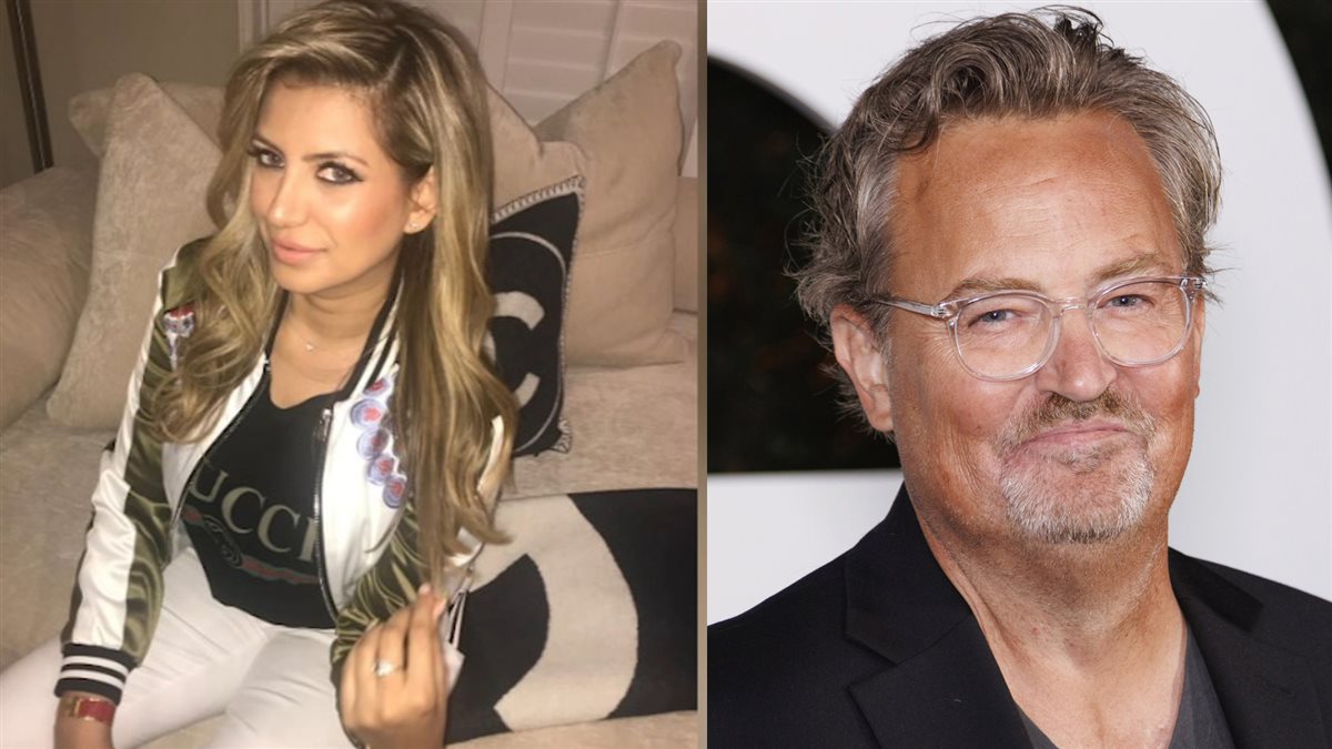 الممثل العالمي الراحل ماثيو بيري بطل مسلسل Friends وتاجرة مخدر الكيتامين جاسفين سانجا