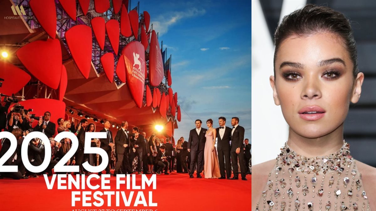 هيلي ستاينفيلد بطلة فيلم Asteroid وشعار مهرجان فينيسيا السينمائي 2025