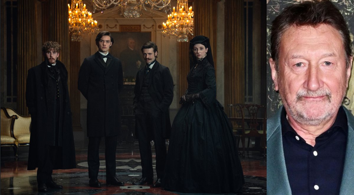 ستيفن نايت كاتب ومخرج مسلسل House of Guinness وصورة مشهد من المسلسل